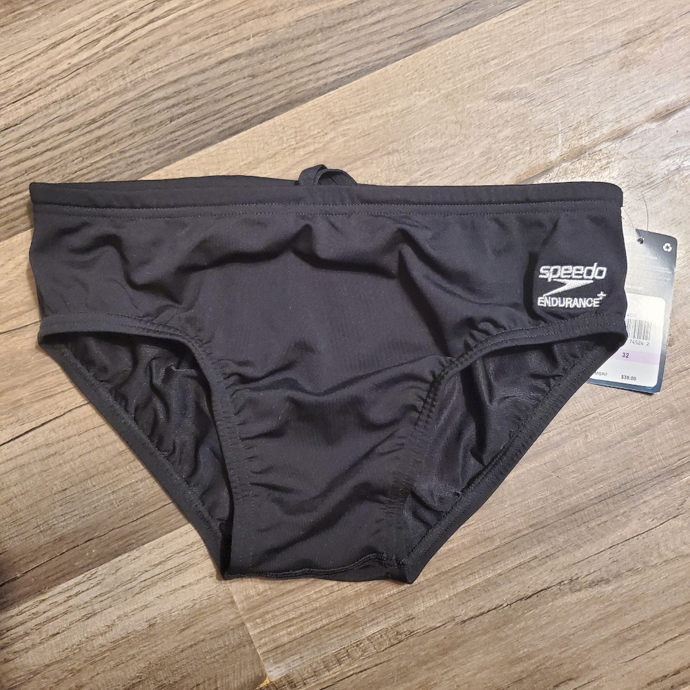 Mens speedo swim bottoms NWT SZ 32/M